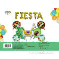 Мексика карнаваль Globo Fiesta Decor. Avocado Globos de Fiesta Foil Balloon Set Set